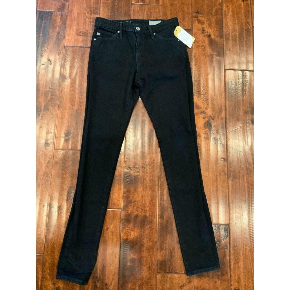 Adriano Goldschmied Dark Wash Farrah Skinny High Rise Skinny Blue Jean, Size 25R